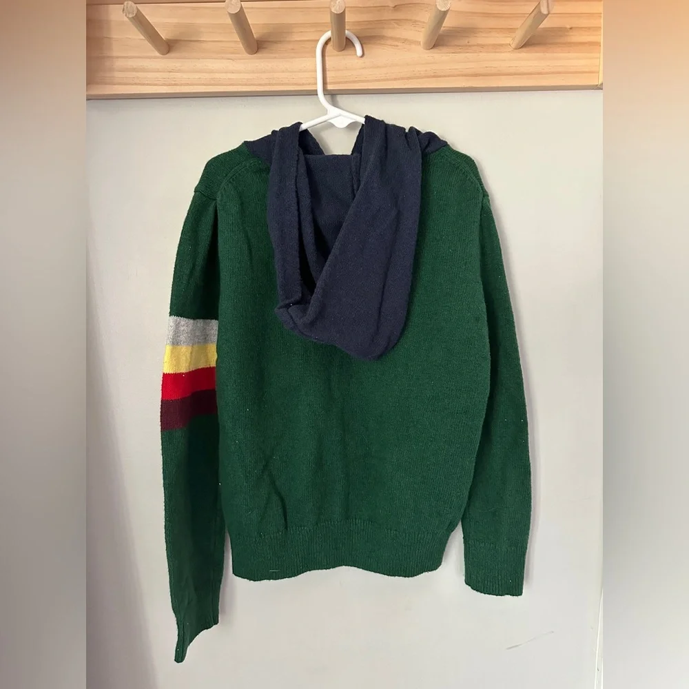 Gap Kids Cotton Wool Knit Epic Statement Long Sleeve Sweater With Hood